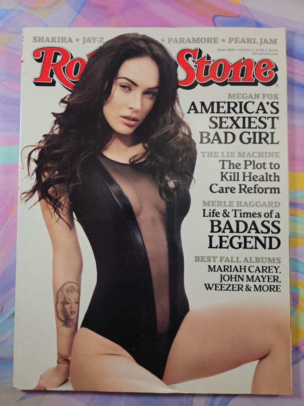 Rolling Stone Magazine October 2009 | Megan Fox Cover (No Label) 1088